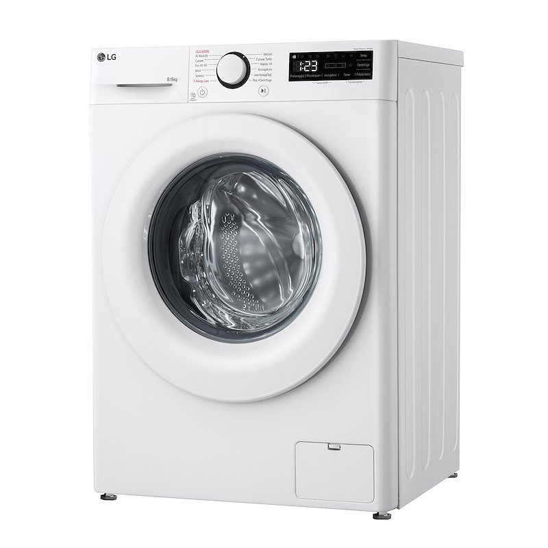 Lg Lavasciuga Slim 8/5kg D2R3S08NSWW Bianco