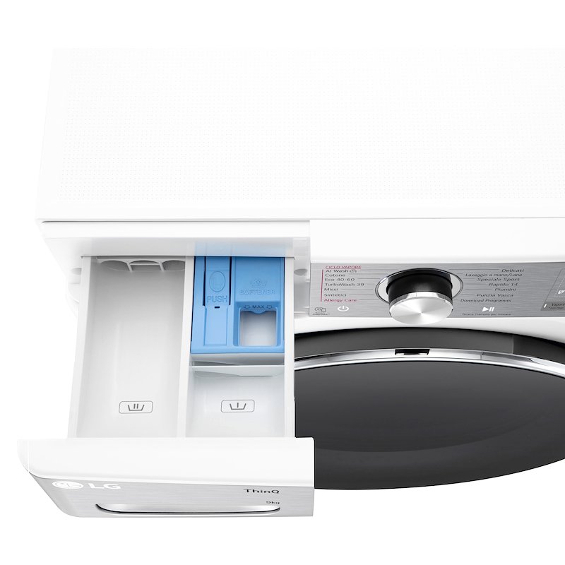 Lg Lavatrice F4r9009tpwc 9kg Bianca