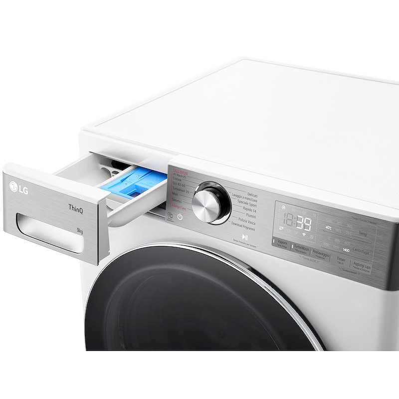 Lg Lavatrice F4r9009tpwc 9kg Bianca