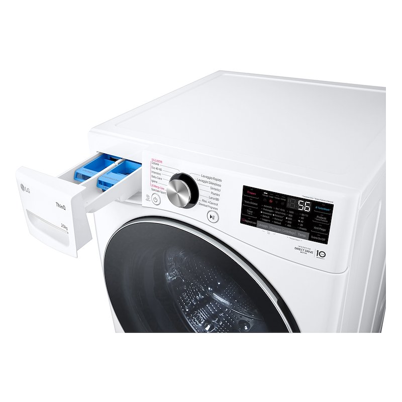 Lg Lavatrice 20 Kg F0p3020tswc Bianco