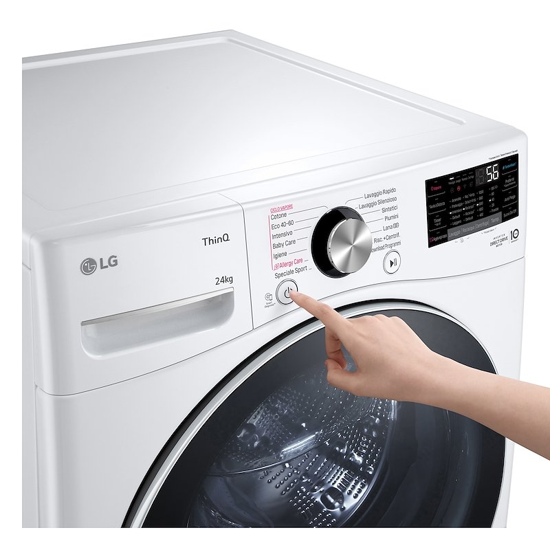 Lg Lavatrice 20 Kg F0p3020tswc Bianco