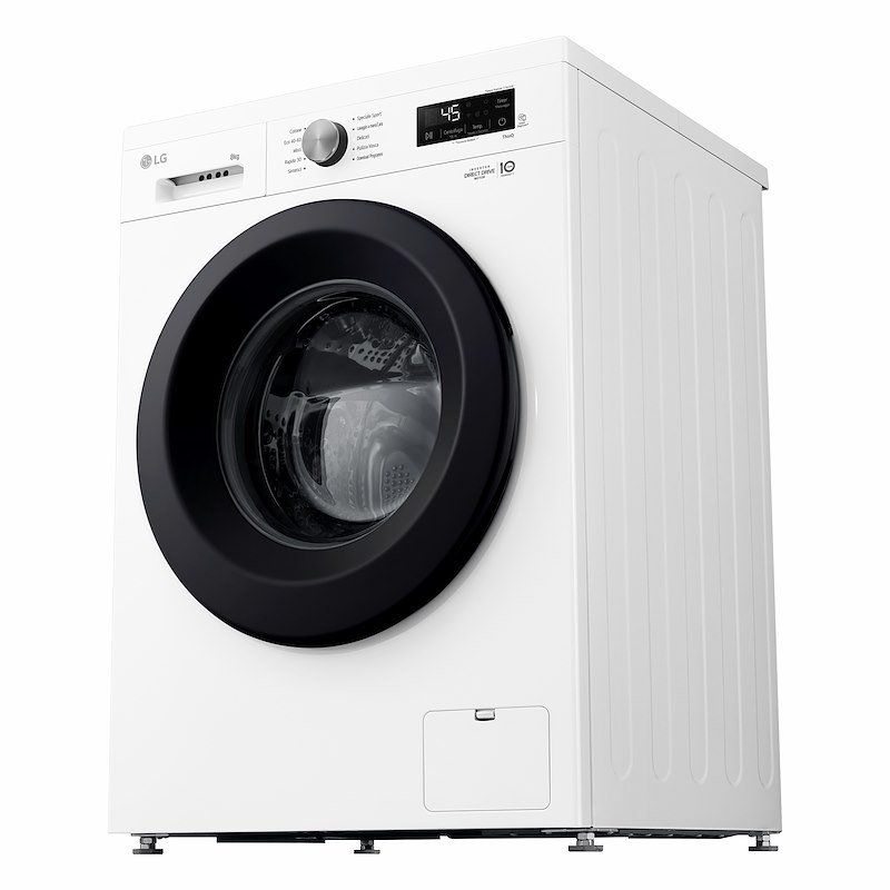 Lg Lavatrice F4NX1008NWK SERIE X1 8 Kg Essence White