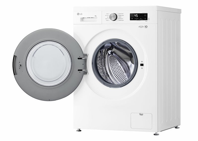 Lg Lavatrice F4NX1008NWK SERIE X1 8 Kg Essence White