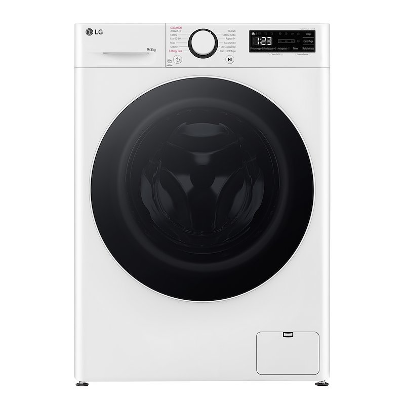 Lg Lavasciuga 9/5 Kg AI DD D2R5S09TSWW  Bianco