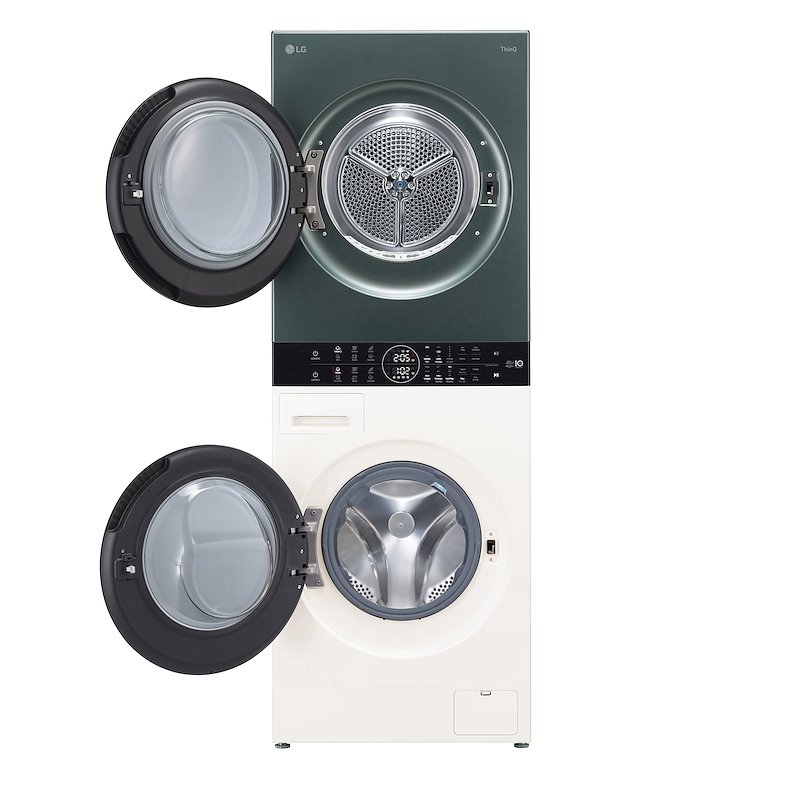 Lg Lavasciuga WASHTOWER WT1210EGF 12/10 Kg Beige Green