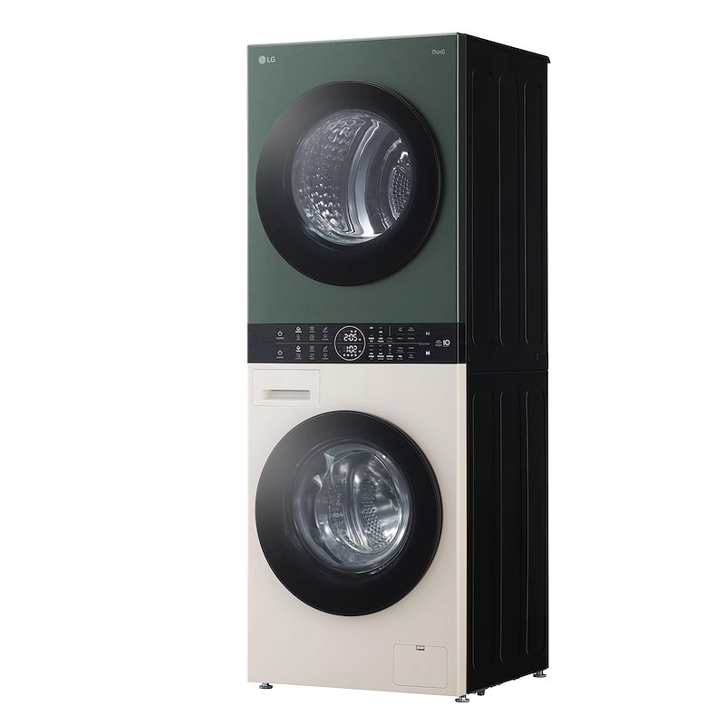 Lg Lavasciuga WASHTOWER WT1210EGF 12/10 Kg Beige Green