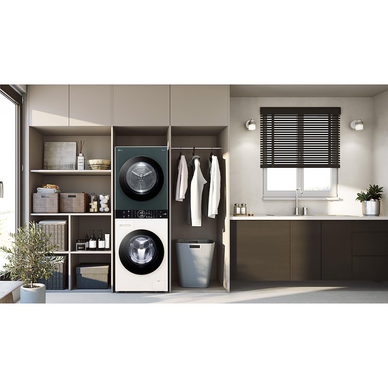 Lg Lavasciuga WASHTOWER WT1210EGF 12/10 Kg Beige Green