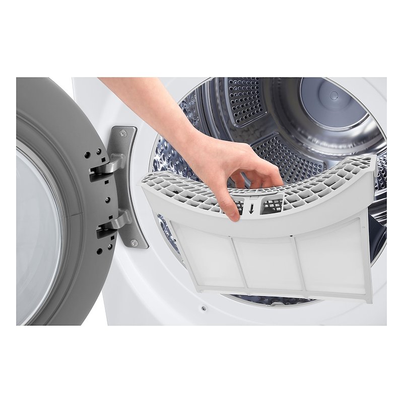 Lg Asciugatrice a Pompa di Calore 18 Kg Rh18u8avcw Bianco