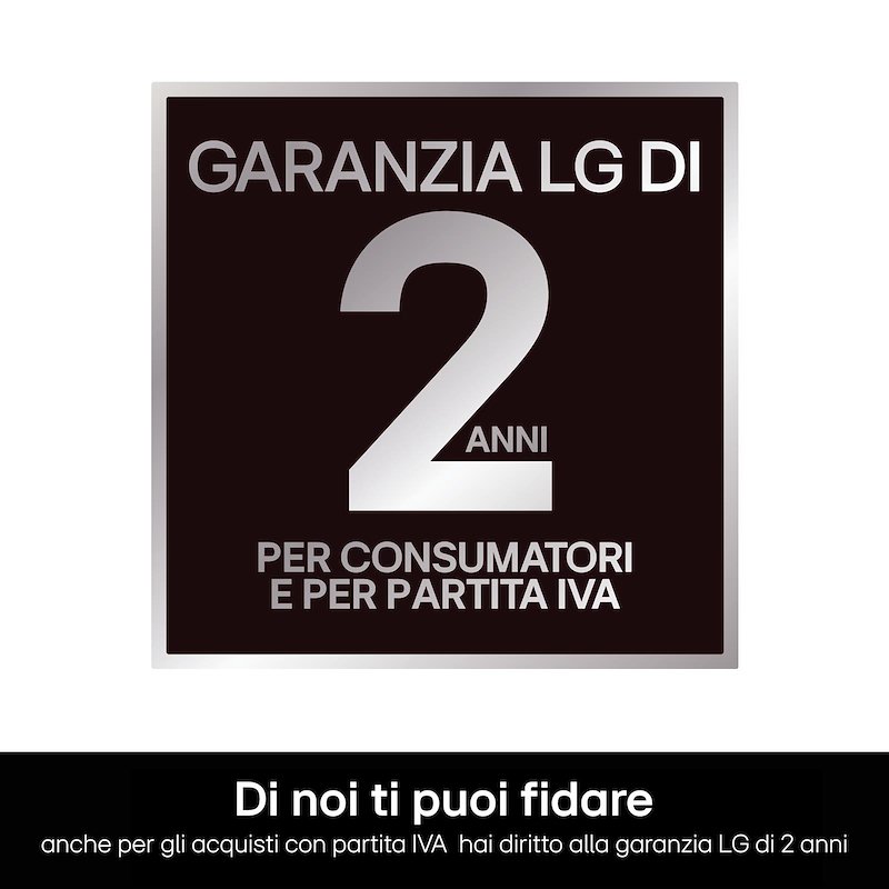 Lg Asciugatrice a Pompa di Calore 18 Kg Rh18u8avcw Bianco