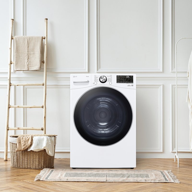 Lg Asciugatrice a Pompa di Calore 18 Kg Rh18u8avcw Bianco
