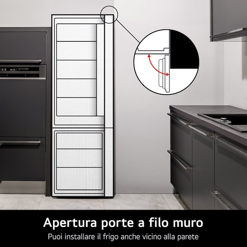 Lg Frigorifero Combinato Gbv3100dpy Argento
