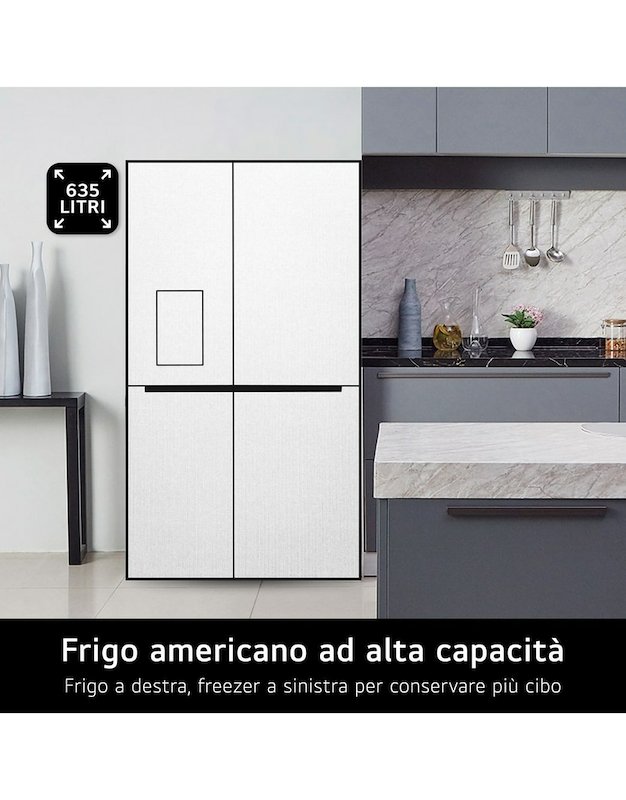 Lg Frigorifero Americano Gsgv80epll Nero