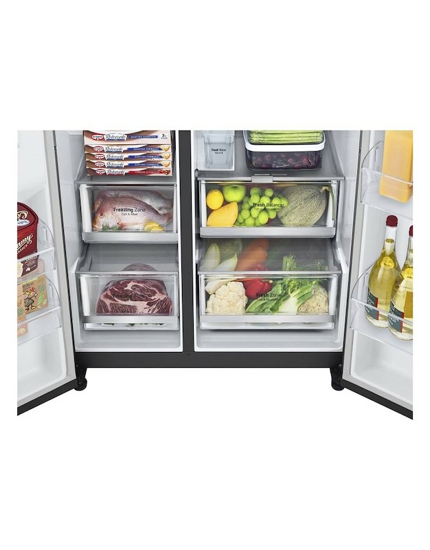 Lg Frigorifero Americano Gsgv80epll Nero