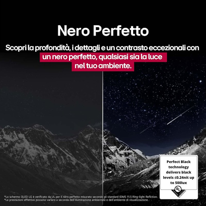 Lg TV OLED 83" Oled83g54lw Rocky Black