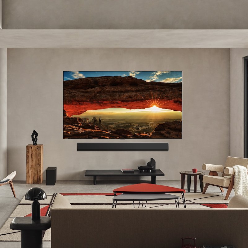 Lg Smart TV OLED 77" Oled77g54lw Rocky Black