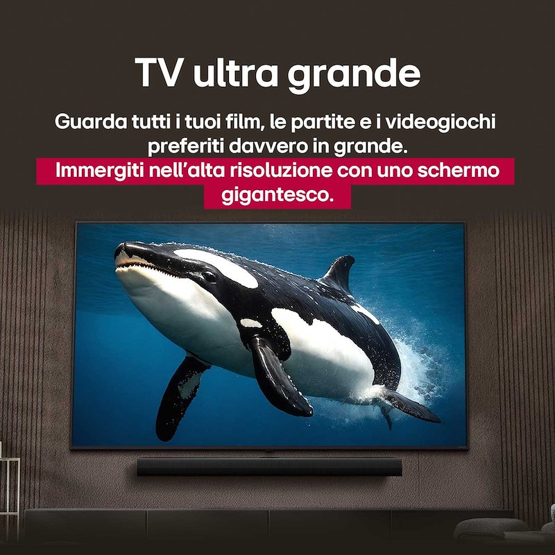 Lg TV LED 86" 86ua75006la 	Charcoal Black