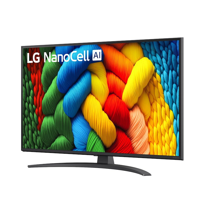 Lg Smart TV Nanocell 43" 43nano81a6a Charcoal Black
