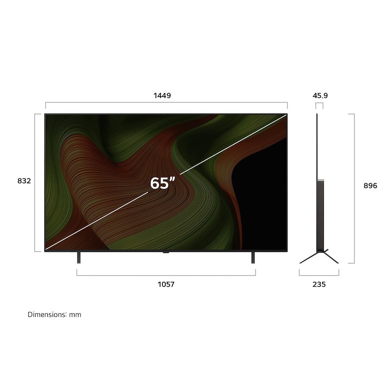 Lg Smart TV Oled 65" Oled65b56la Umber Brown