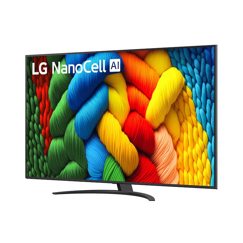 Lg Smart TV Nanocell 75" 75nano81a6a Charcoal Black