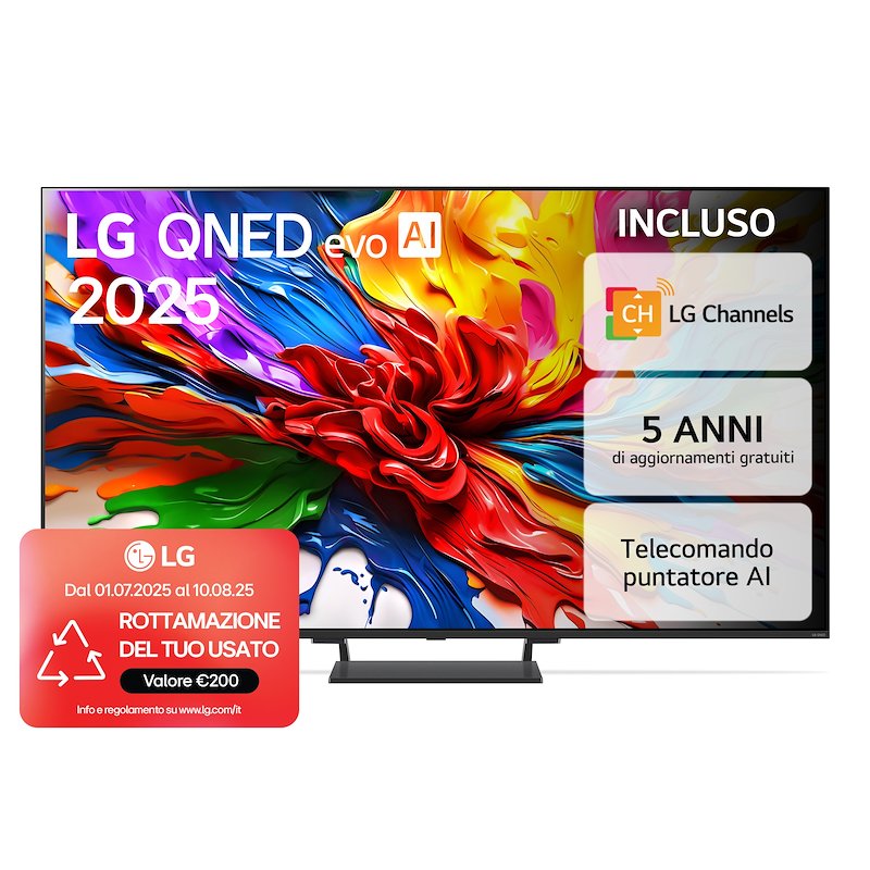 Lg TV MINI LED 75" 75qned93a6a Black