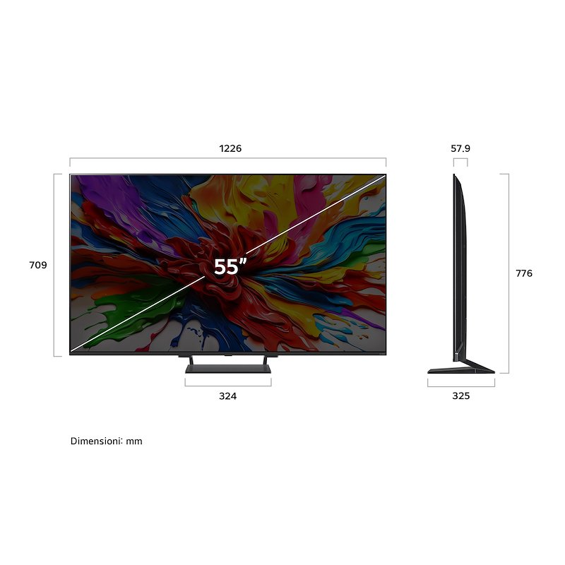 Lg Qned Evo Ai 55QNED93A6A Tv Qned, 55 " - 8