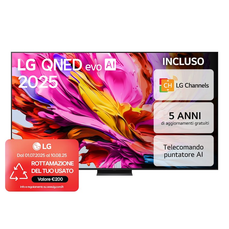 Lg TV LED 100" 100qned86a6 Charcoal Black