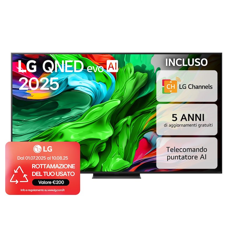 Lg TV MINILED 75"75qned86a6A Charcoal Black