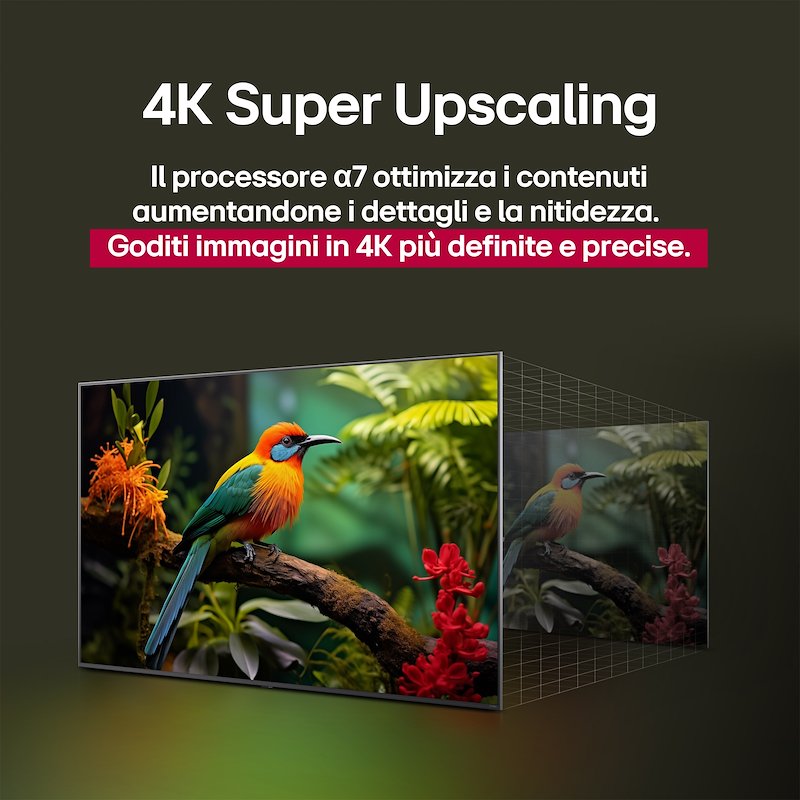 Lg Smart TV QNED 65" 65qned80a6a Charcoal Black