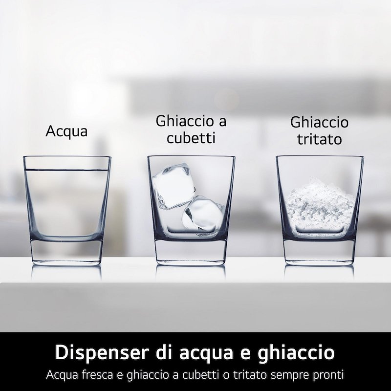 Lg Frigorifero americano Gslc41pype Prime Silver