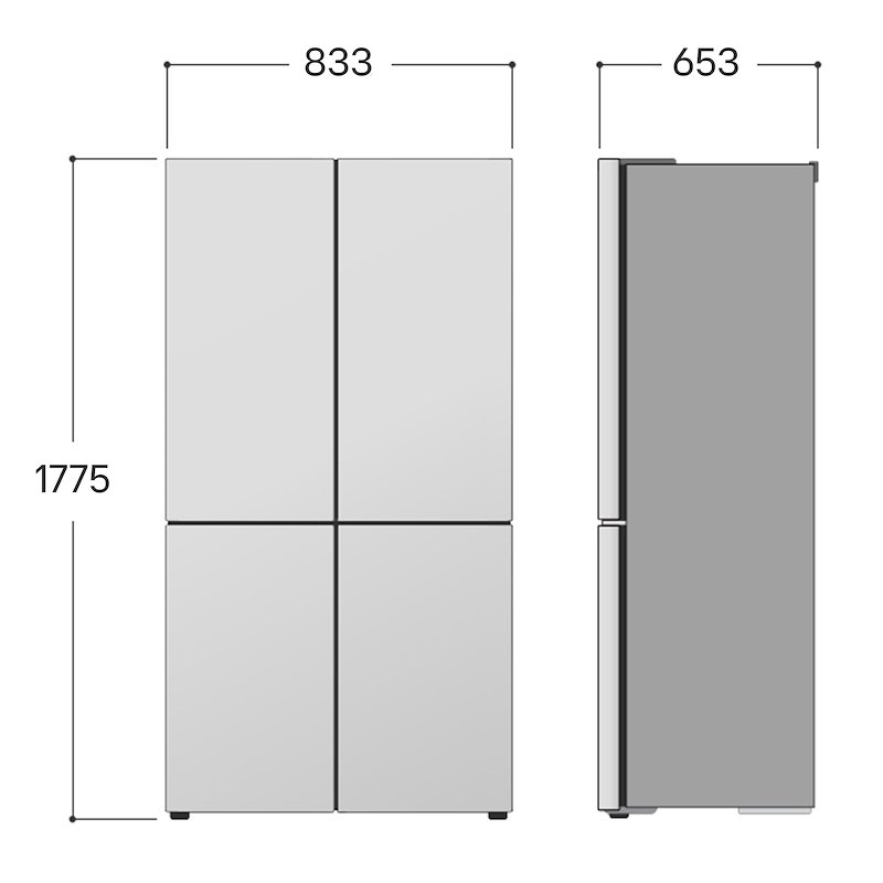 Lg Frigorifero Americano Gmm41msbem