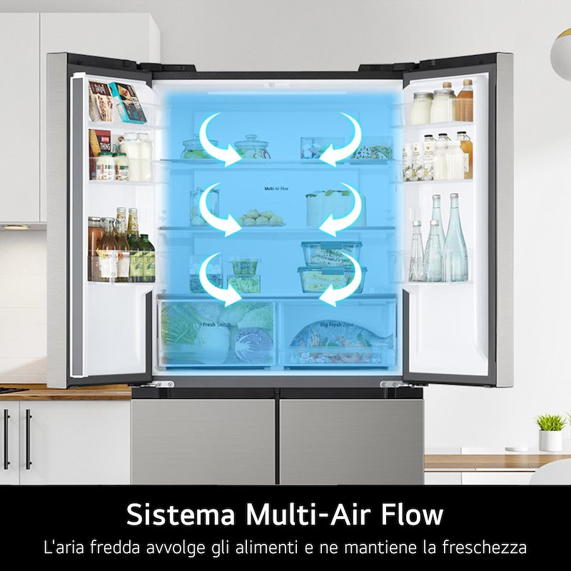 Lg Frigorifero Americano Gmm41msbem