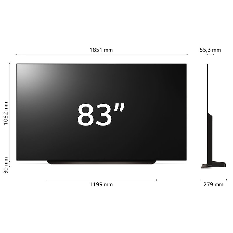 LgTV OLED 83" Oled83b49la Nero