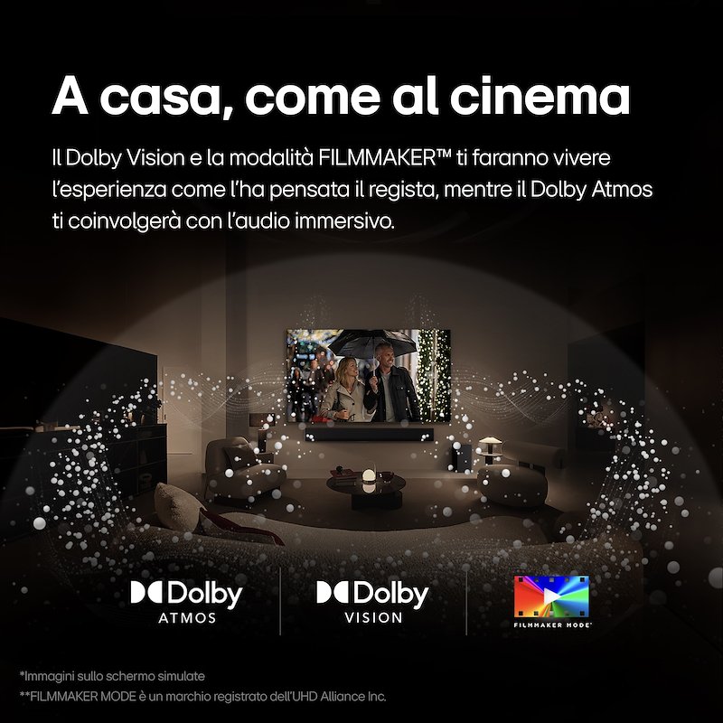 LgTV OLED 83" Oled83b49la Nero