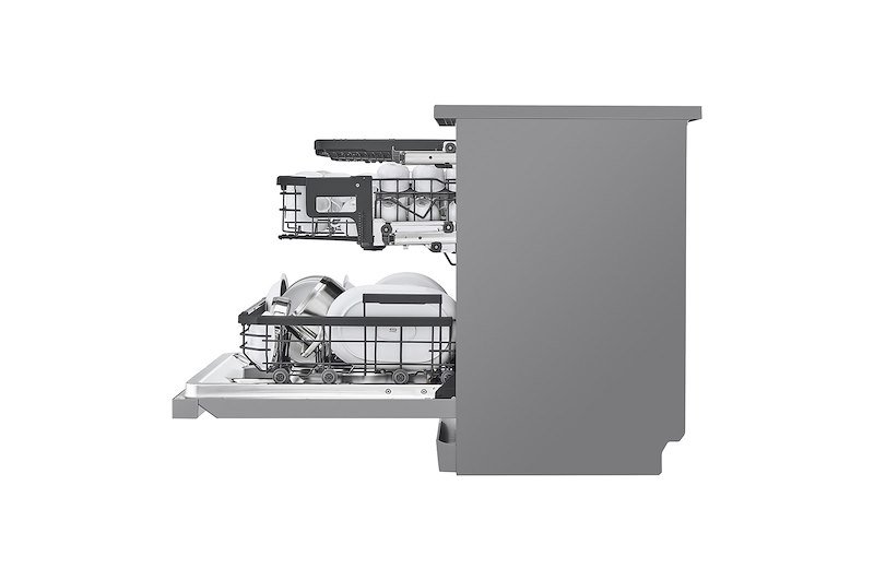 Lg Lavastoviglie libera installazione Df587hvs Argento