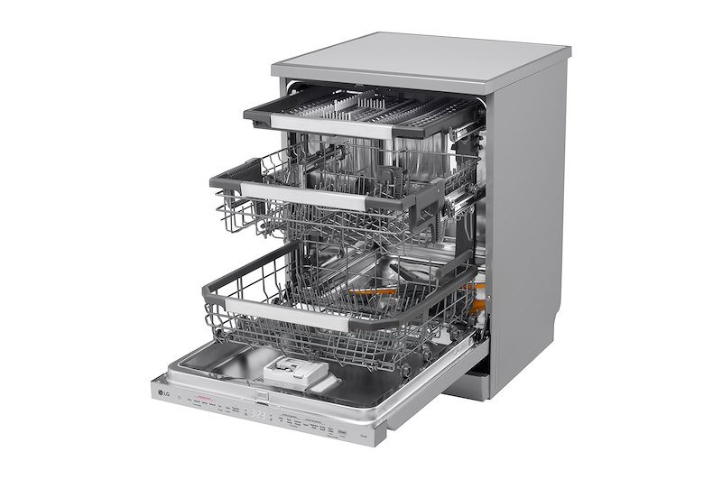 Lg Lavastoviglie libera installazione Df587hvs Argento