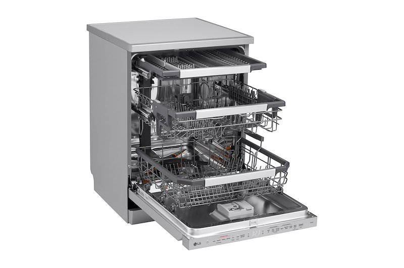 Lg Lavastoviglie libera installazione Df587hvs Argento