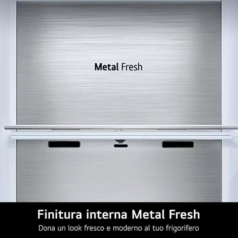 Lg Frigorifero Side-by-Side Gsle91mbab Metal Sorbet