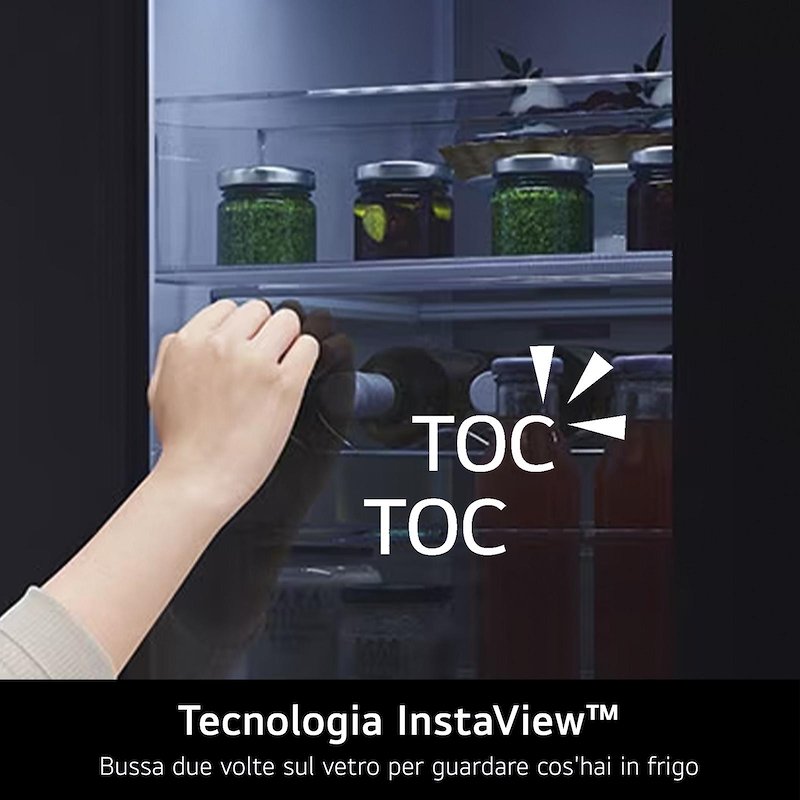 Lg Frigorifero Side-by-Side InstaView Gsvv80pyll 	Prime Silver