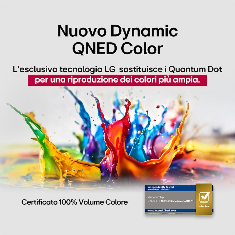 Lg TV QNED 43"  43QNED70A6A Charcoal Black