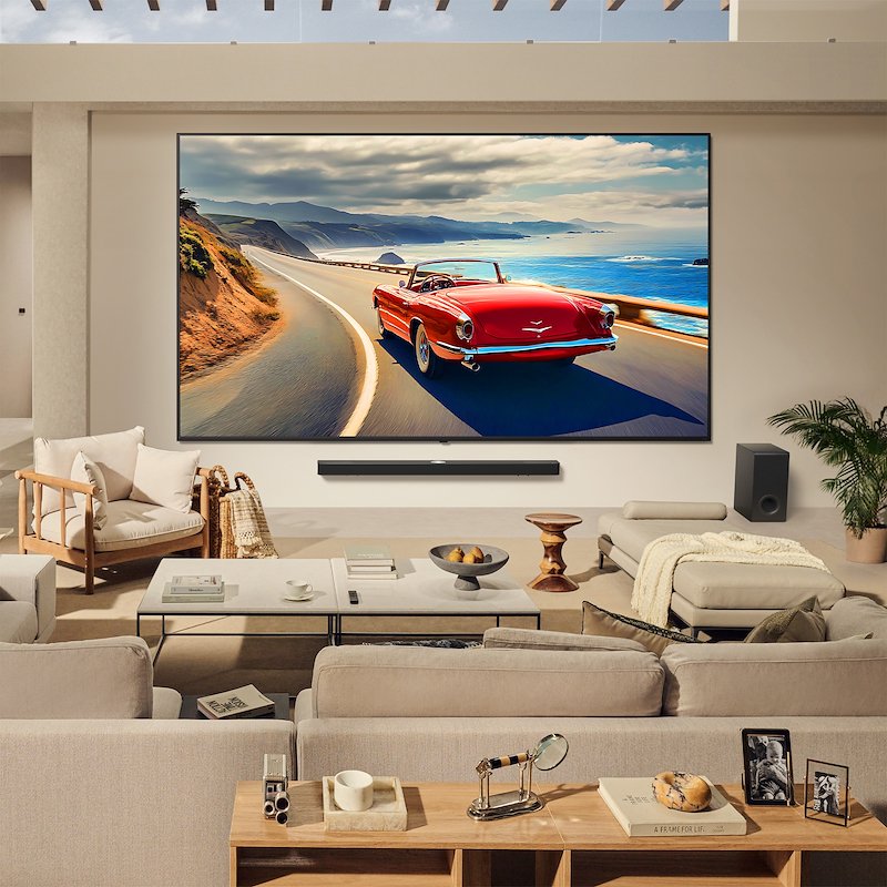 Lg TV QNED 43"  43QNED70A6A Charcoal Black