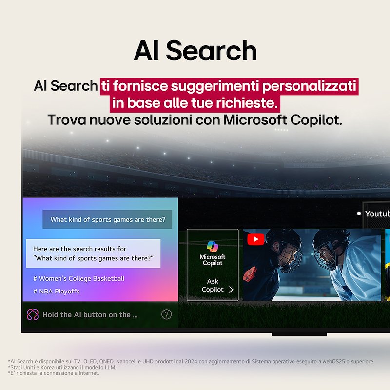 Lg TV QNED 43"  43QNED70A6A Charcoal Black