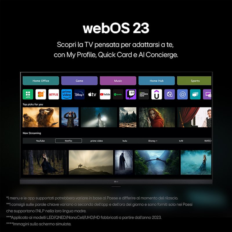 Lg TV LED 43" FHD LR6000 43LR6000LA Nero