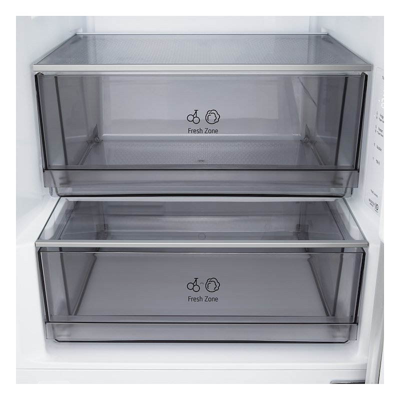 Lg Frigorifero Combinato Gbbsj20dpy Acciaio Inox