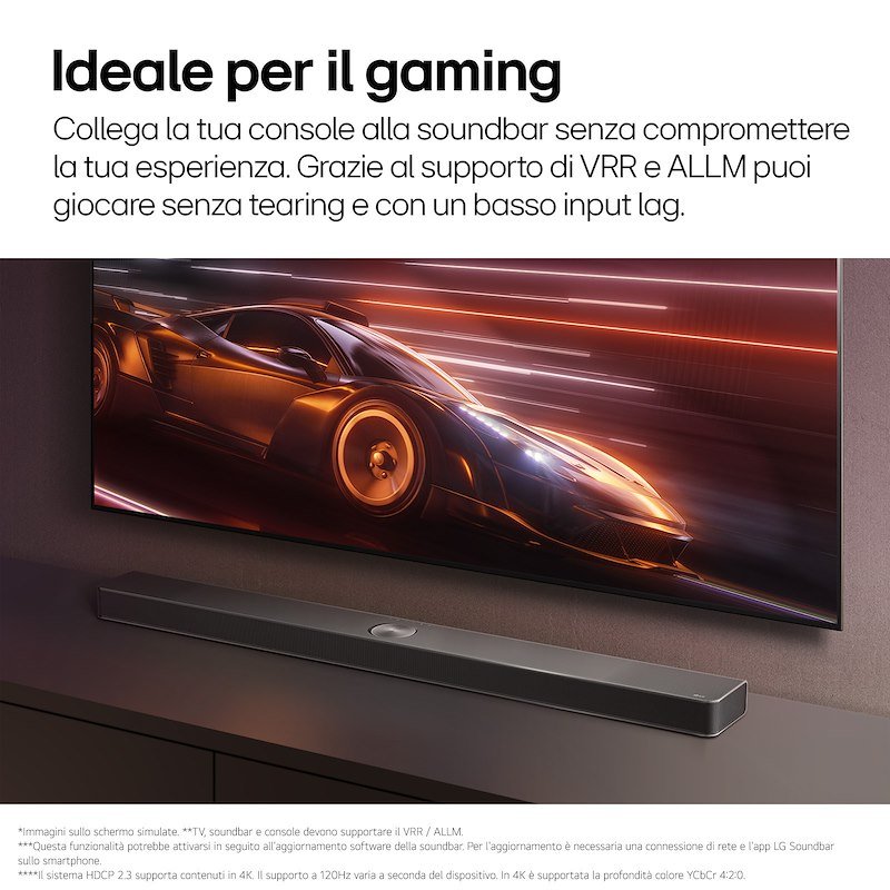 Lg Soundbar con subwoofer S70ty.aeuslld