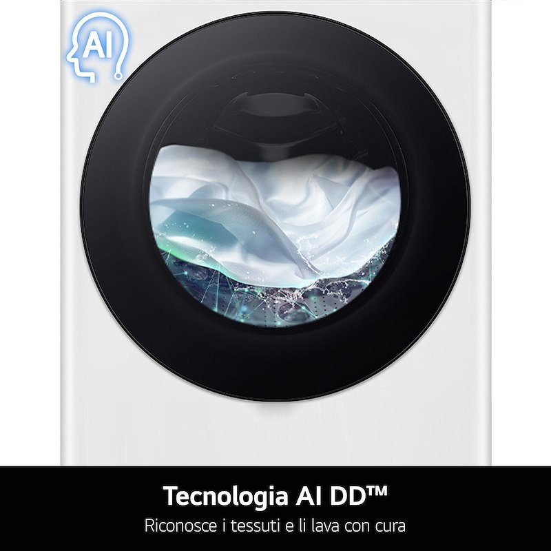Lg Lavatrice 10kg F4r7010tswg