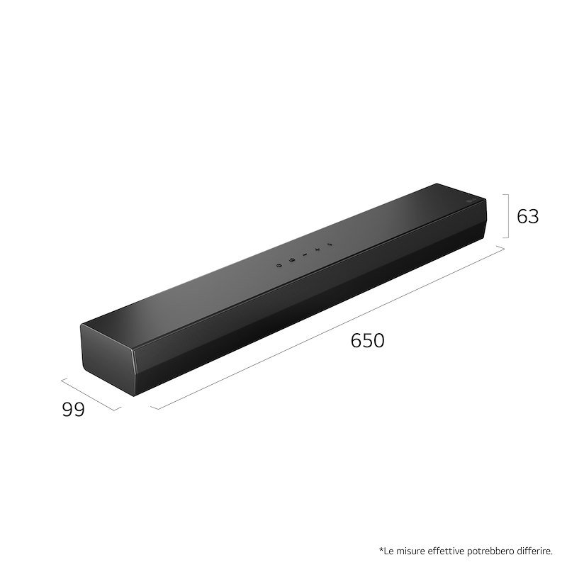 Lg Soundbar 2.0 S20a Nero