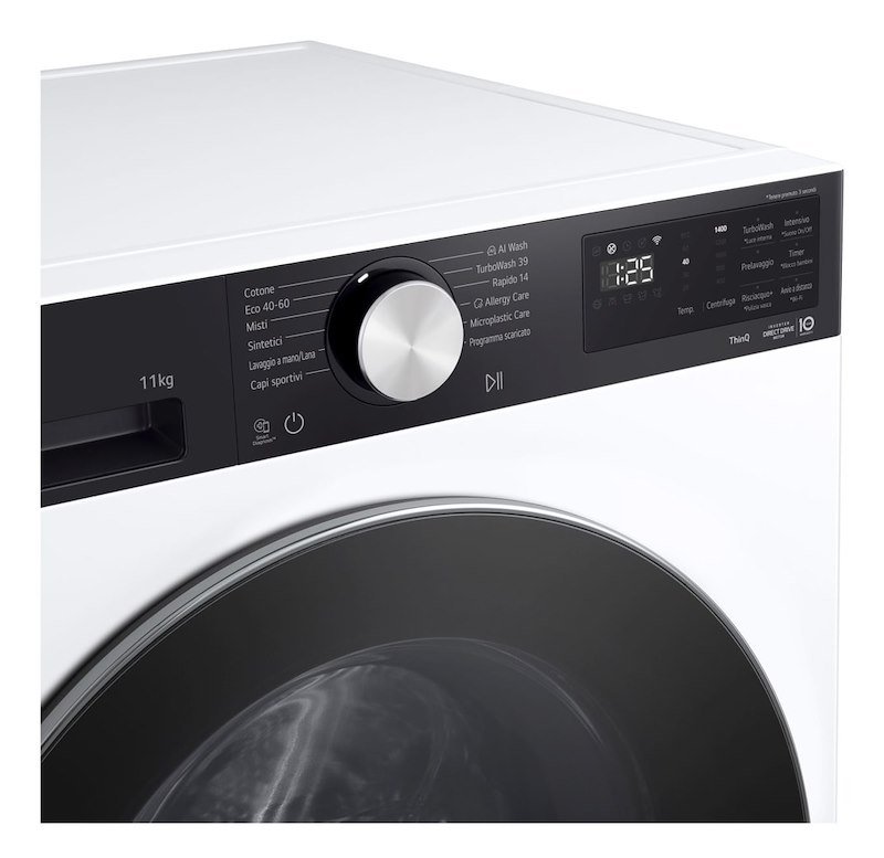 Lg Lavatrice smart 9kg F4nx5009tkc