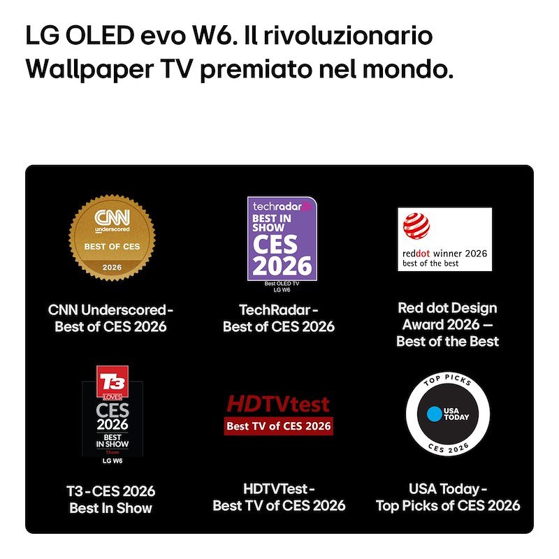 LG TV 83" OLED evo AI W6 Oled83w69la.api Umber Brown