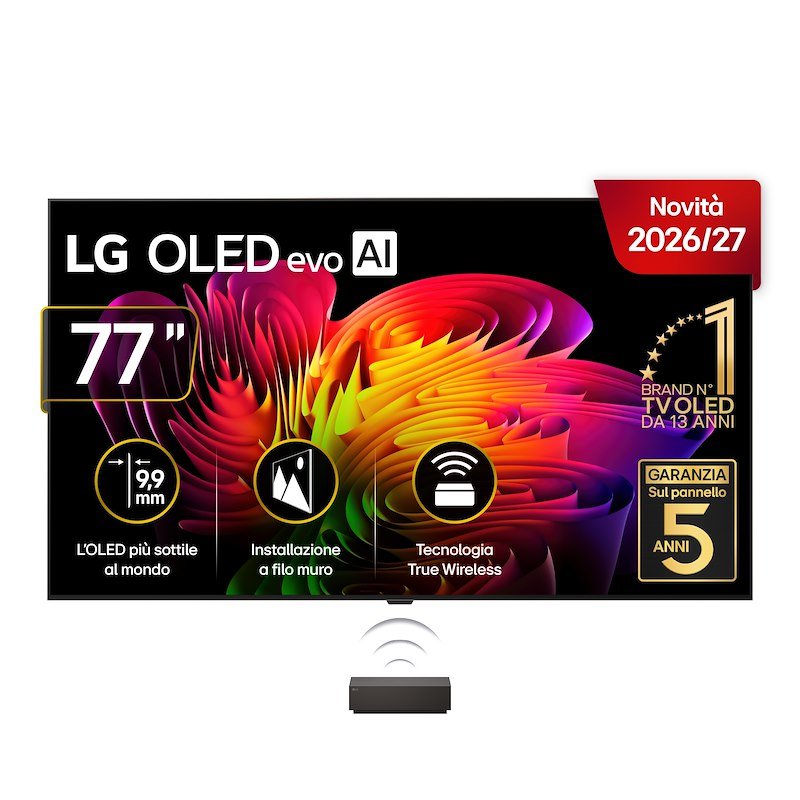 Lg TV Oled 77" Wallpaper Evo Ai W6 Oled77w69la Umber Brown