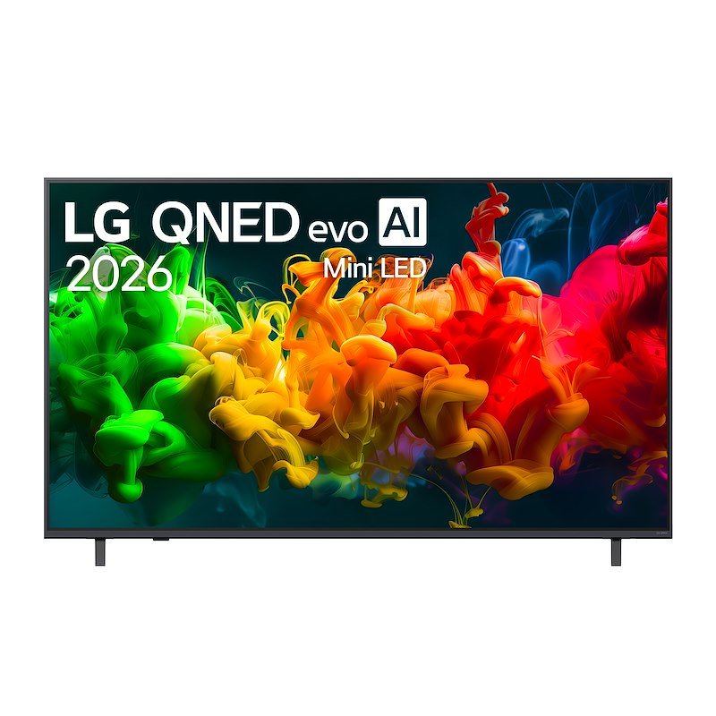Lg TV QNED evo AI MiniLED 65" 65qned80b6b.api Charcoal Black